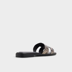 Itsandal in Open Brown 14190528 - Slide sandal