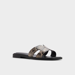 Itsandal in Open Brown 14190528 - Slide sandal