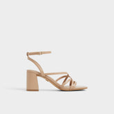 Esther Tan Women's Block heels - Strappy heeled sandal, Block heel