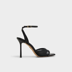 Sharra in Black 14119591 - Strappy heeled sandal, Stiletto heel