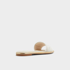 Oceania in Other Beige - Slide sandal