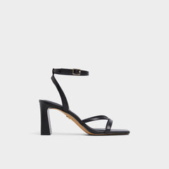 Stellare Other Black Women's Block heels - Strappy heeled sandal, Block heel
