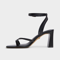 Stellare Other Black Women's Block heels - Strappy heeled sandal, Block heel