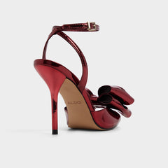 Tinsletta in Medium Red - Heeled sandal, Stiletto heel