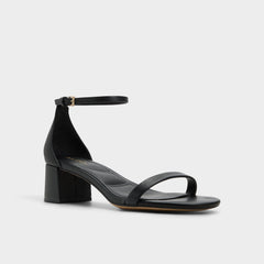 Calliope Black Women's Block heels - Heeled sandal, Block heel