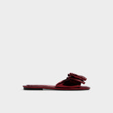Bowetta in Medium Red - Slide sandal