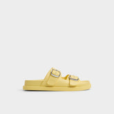 Bohochic Yellow Women's Travel essentials - Footbed sandal, Footbed sandal