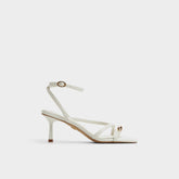 Elodiah White/Bone Women's Travel essentials - Strappy heeled sandal, Stiletto heel
