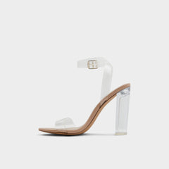 Aniwien Bone Women's Strappy sandals - Strappy heeled sandal, Block heel
