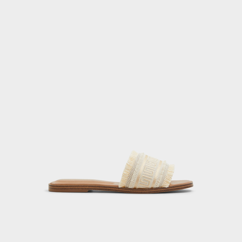 Nalani Gold Women's Flats - Slide sandal