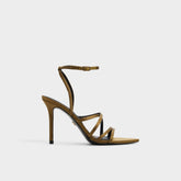 Solania Other Green Women's Strappy sandals - Strappy heeled sandal, Stiletto heel