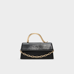 Daphnei Black Women's Top Handle Bags - Top handle bag