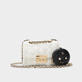 Letissee in Black White - Crossbody bag