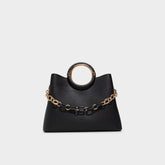 Dovieex Black Women's Top Handle Bags - Satchel bag
