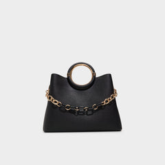 Dovieex Black Women's Top Handle Bags - Satchel bag