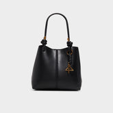 Evielily Black Overflow Women's Shoulder Bags - Satchel bag
