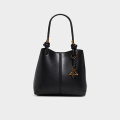 Evielily Black Overflow Women's Shoulder Bags - Satchel bag