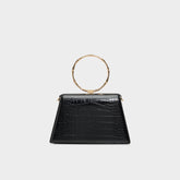 Akaylee in Black - Top handle bag