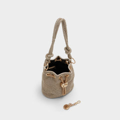 Marvelax Gold Women's Top Handle Bags - Bucket bag