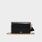 Lilythhx Black Overflow Women's Crossbody Bags - Crossbody bag