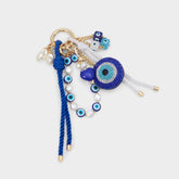 Eyesealove Light Blue Women's Bag Charms & Keychains - Bag charm