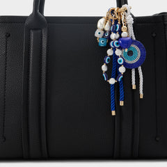 Eyesealove Light Blue Women's Bag Charms & Keychains - Bag charm