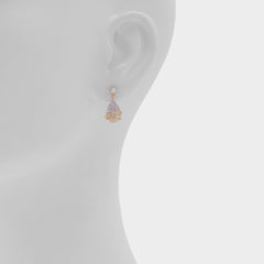 Cutesie Gold/Clear Multi Women's Earrings - Earrings