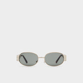 Unirerin Gold Women's Round - Round sunglasses