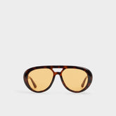 Talaterielx in Other Brown - Aviator sunglasses