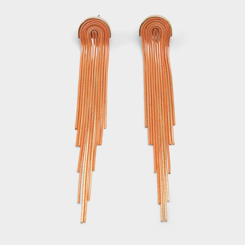 Dalloryn Orange Women's Earrings -