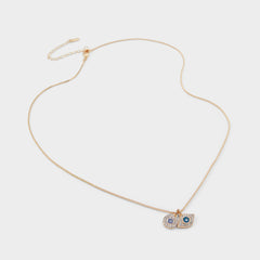 Quieni2.0 Medium Blue Women's Necklaces - Pendant necklace