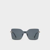 Romashin Black Women's Square - Square sunglasses
