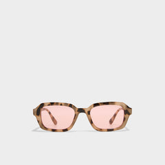 Desnix Medium Beige Women's Square - Rectangle sunglasses