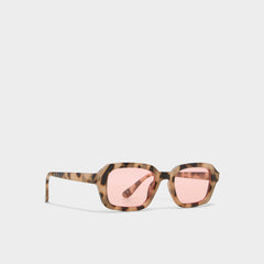 Desnix Medium Beige Women's Square - Rectangle sunglasses