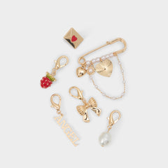 Loveletters in Red - Shoe charms