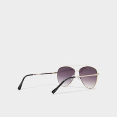 Arilicanx Black/Gold Multi Women's Aviator - Aviator sunglasses