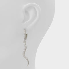 Slytheria in Silver Clear Multi - Earrings