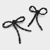 Tinsla in Black - Statement earrings