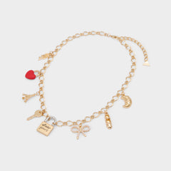 Ponddamours Red Women's Necklaces - Charm necklace