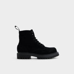 Doublezero in Black - Combat boot, Lug sole
