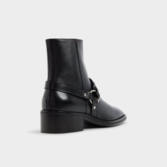 Marcos in Black - Ankle boot, Block heel
