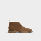 Jefrey Dark Brown Leather Suede Men's Chukka boots - Chukka boot