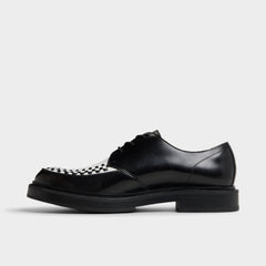 Rocco in Black White - Oxford shoe