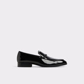 Umo Black Men's Dress Shoes - Loafer