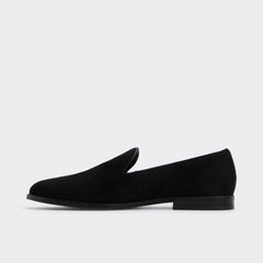 Casino Other Black Leather Suede Men's Dress Shoes - Loafer