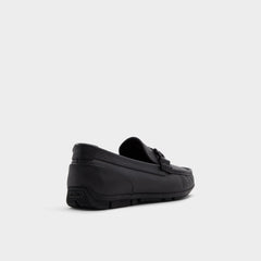 Orlovoflexx Open Black Men's Loafers & Slip-Ons - Driving shoe