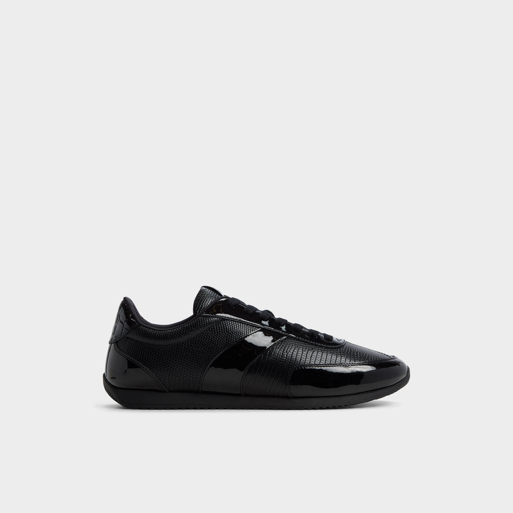 Nathaniel in Other Black - Low top sneaker, Cup sole