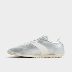 Nathaniel in Silver - Low top sneaker, Cup sole