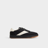 Ashwin in Black - Low top sneaker, Cup sole