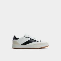 Ashwin in White - Low top sneaker, Cup sole